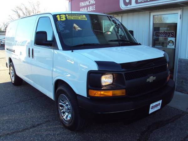 2013 Chevrolet Express Cargo Van AWD 1500 135 - cars & trucks - by... for sale in Waite Park, MT – photo 10