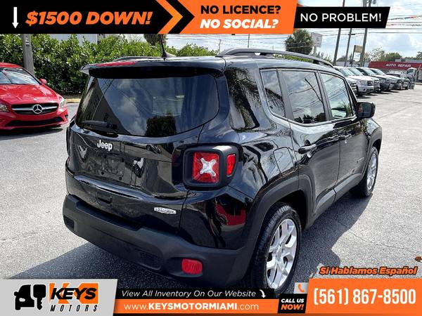 325/mo - 2018 Jeep Renegade Latitude - - by dealer for sale in West Palm Beach, FL – photo 7