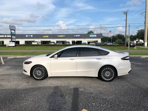 2013 FORD FUSION TITANIUM - cars & trucks - by dealer - vehicle... for sale in Sarasota, FL – photo 3