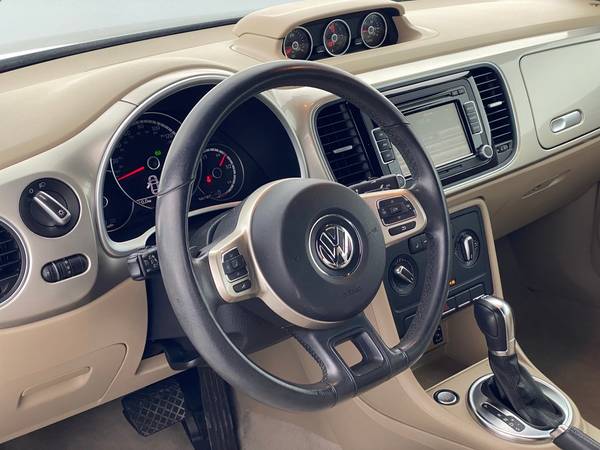 2014 VW Volkswagen Beetle TDI Convertible 2D Convertible Beige - -... for sale in Myrtle Beach, SC – photo 24