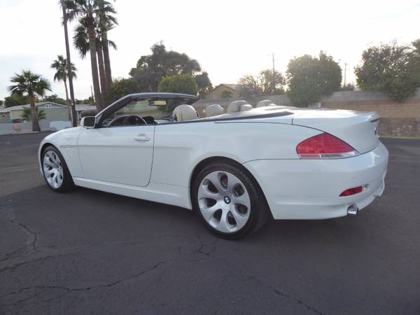 2005 BMW 6-SERIES 645CI 2DR CONVERTIBLE with Aluminum front/rear... for sale in Phoenix, AZ – photo 3