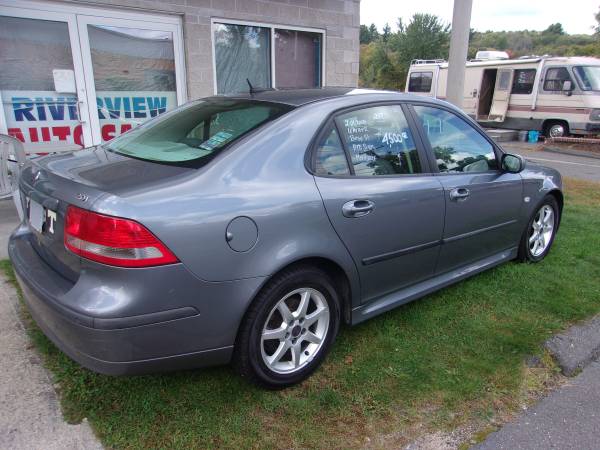 2007 SAAB 9-3 4DR -4CYL TURBO-LEATHER-M/ROOF-BOSE STEREO-HTD SEATS!!! for sale in PALMER, MASS, MA – photo 3