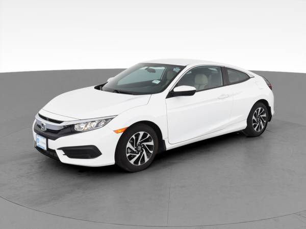 2017 Honda Civic LX Coupe 2D coupe White - FINANCE ONLINE - cars &... for sale in Battle Creek, MI – photo 3