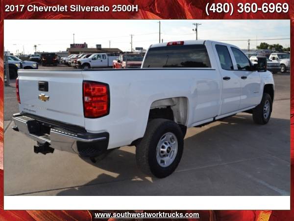 2017 Chevrolet Silverado 2500HD 2WD Double Cab Long Bed Work Truck -... for sale in mesa, TX – photo 7