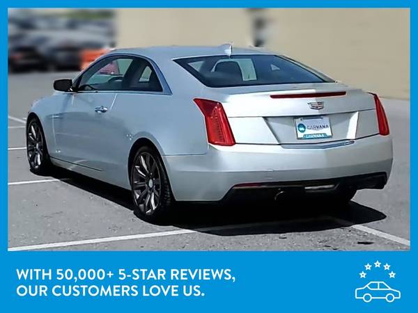 2016 Caddy Cadillac ATS 2 0L Turbo Standard Coupe 2D coupe Silver for sale in Fresh Meadows, NY – photo 6