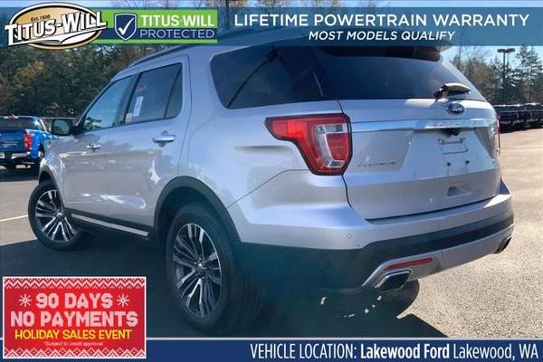 2016 Ford Explorer 4x4 4WD Platinum SUV - cars & trucks - by dealer... for sale in Lakewood, WA – photo 10