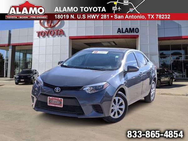 2016 Toyota Corolla L - cars & trucks - by dealer - vehicle... for sale in San Antonio, TX – photo 2