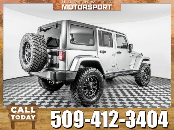 Lifted 2018 *Jeep Wrangler* Unlimited Sahara 4x4 for sale in Pasco, WA – photo 5