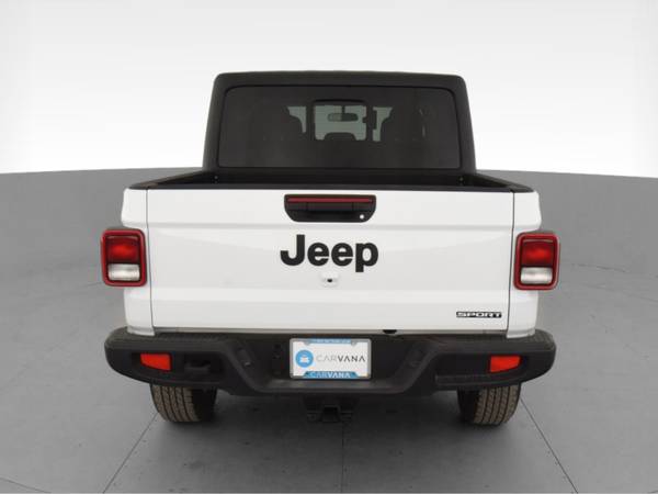 2020 Jeep Gladiator Sport Pickup 4D 5 ft pickup White - FINANCE... for sale in San Francisco, CA – photo 9