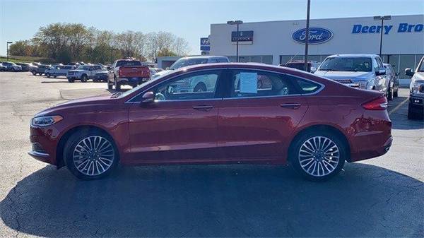 2018 Ford Fusion SE hatchback Red - cars & trucks - by dealer -... for sale in Iowa City, IA – photo 5