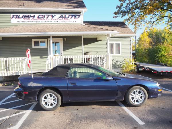 2000 CHEVROLET CAMARO CONVERTIBLE V6 AUTO LOADED ONLY 97K! $4995 -... for sale in Rush City, MN