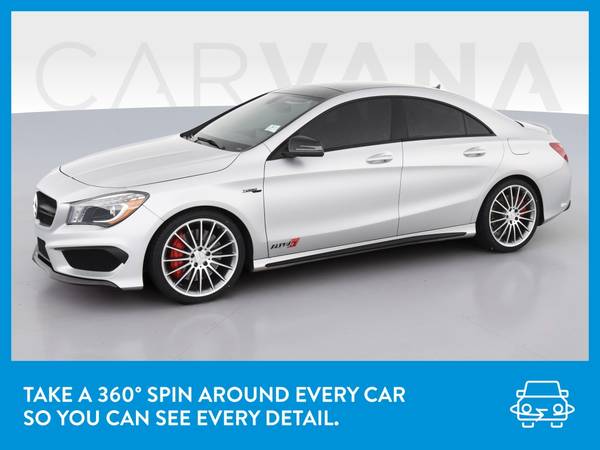 2014 Mercedes-Benz CLA-Class CLA 45 AMG 4MATIC Coupe 4D coupe Gray for sale in NEWARK, NY – photo 3