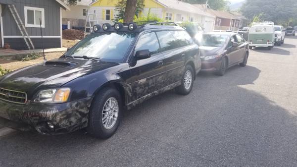 2001 Subaru Outback Limited! Custom paint! 199k Rally lights new tires for sale in Yreka, CA – photo 2