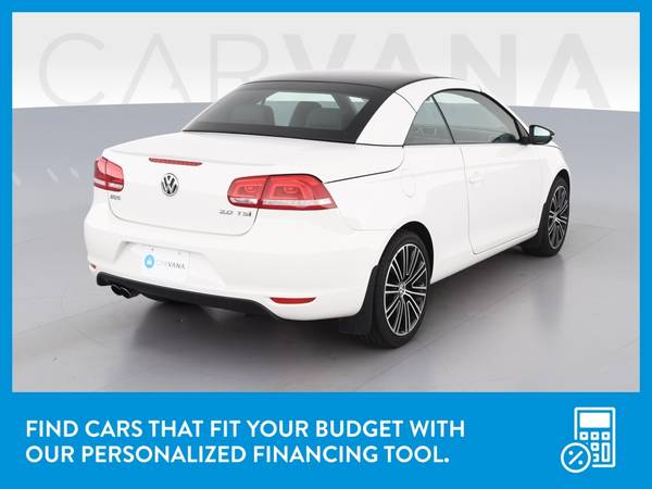 2014 VW Volkswagen Eos Komfort Convertible 2D Convertible White for sale in Sausalito, CA – photo 8