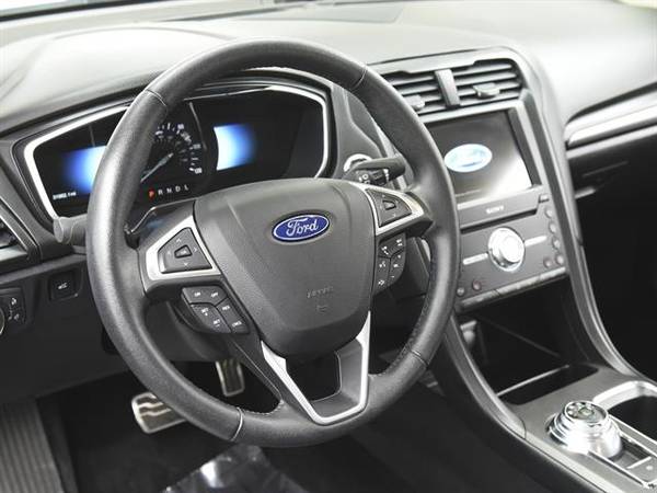 2017 Ford Fusion Energi Plug-In Hybrid Titanium Sedan 4D sedan SILVER for sale in Downey, CA – photo 2