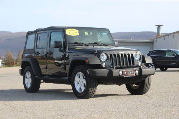 2017 JEEP WRANGLER JK UNLIMITED SPORT 4X4 *CERTIFIED PRE-OWNED! -... for sale in Middlebury, VT – photo 3