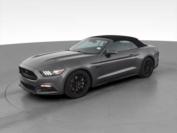 2016 Ford Mustang GT Premium Convertible 2D Convertible Gray -... for sale in Oklahoma City, OK – photo 3