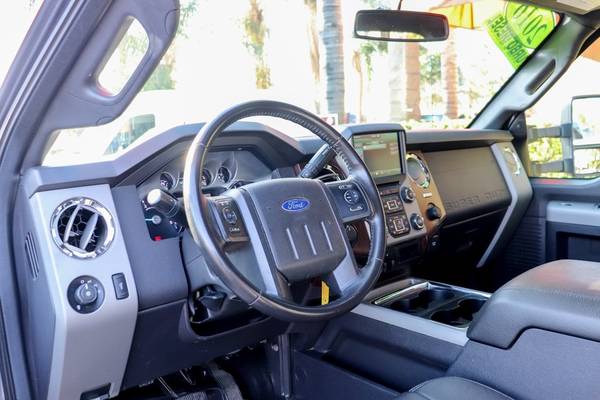 2016 Ford F-250 F250 Lariat Crew Cab 4x4 Short Bed Diesel Truck #27188 for sale in Fontana, CA – photo 14