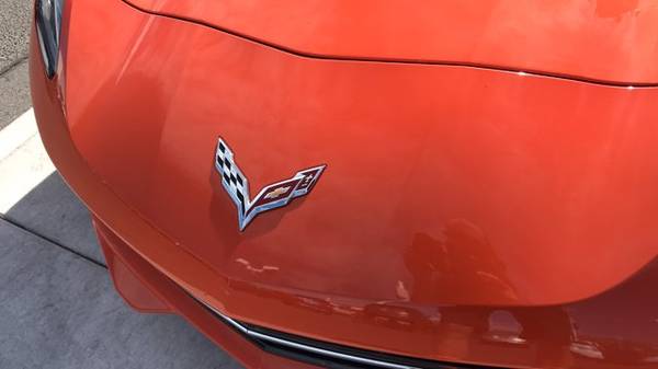 2019 Chevy Chevrolet Corvette 1LT Convertible Orange for sale in Reno, NV – photo 12