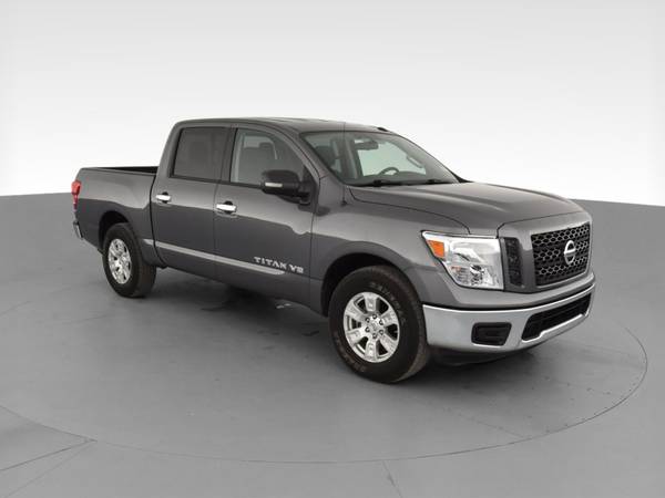 2019 Nissan Titan Crew Cab SV Pickup 4D 5 1/2 ft pickup Gray -... for sale in Bakersfield, CA – photo 15