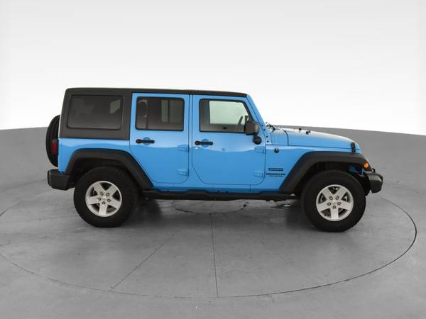 2017 Jeep Wrangler Unlimited Sport S Sport Utility 4D suv Blue - -... for sale in Gainesville, FL – photo 13