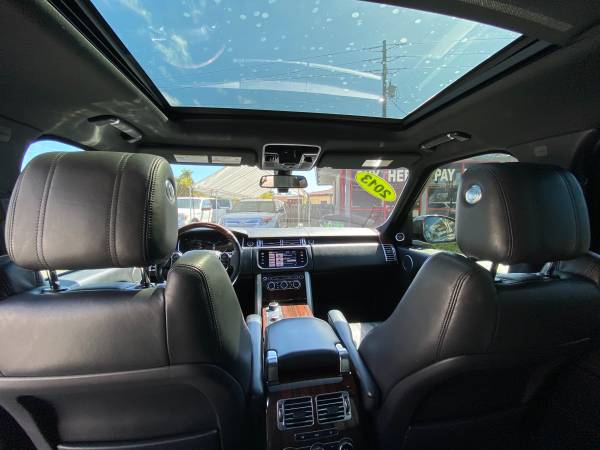 2013 LAND ROVER RANGE ROVER HSE SPORT UTILITY - - by for sale in Hallandale, FL – photo 14
