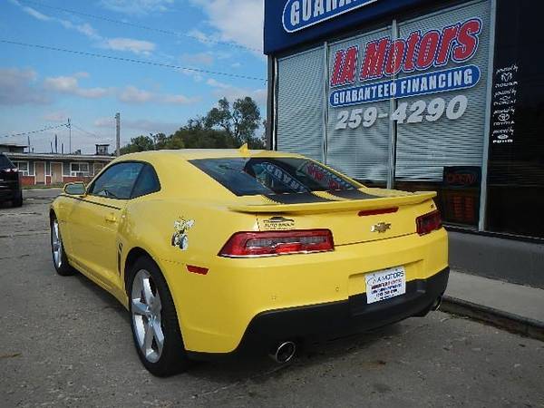 2015 CHEVROLET CAMARO SS-2 *FR $699 DOWN GUARANTEED FINANCE 7,700... for sale in Des Moines, IA – photo 4