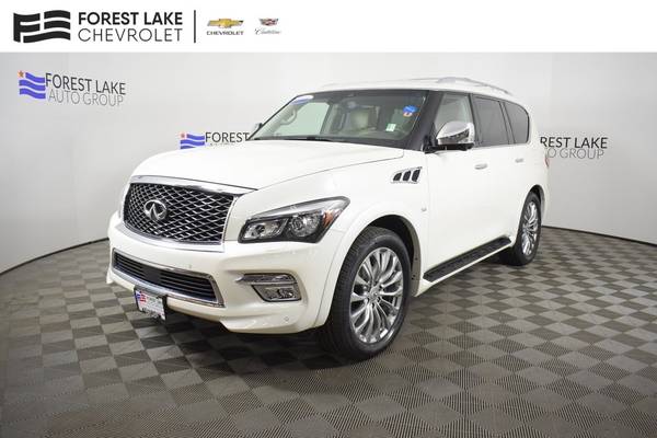 2017 INFINITI QX80 AWD All Wheel Drive SUV - - by for sale in Forest Lake, MN – photo 3