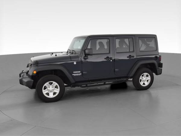 2017 Jeep Wrangler Unlimited Sport SUV 4D suv Gray - FINANCE ONLINE... for sale in Chicago, IL – photo 4