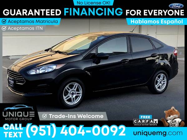 2015 Ford Fiesta S Sedan PRICED TO SELL! - - by dealer for sale in Corona, CA