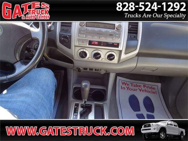 2010 Toyota Tacoma Double Cab 4WD V6 *Silver* - cars & trucks - by... for sale in Franklin, NC – photo 19