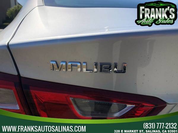 2018 Chevy *Chevrolet* *Malibu* LT sedan Silver Ice Metallic for sale in Salinas, CA – photo 2