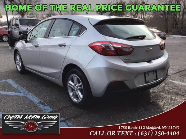 Gray 2017 Chevrolet Cruze TRIM only 25, 424 miles - Long Island for sale in Medford, NY – photo 4
