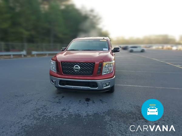 2019 Nissan Titan Crew Cab SV Pickup 4D 5 1/2 ft pickup Red -... for sale in Lakeland, FL – photo 17