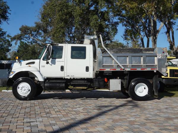 2007 International 7400 Dt466 Dump Truck White for sale in Bradenton, FL – photo 9