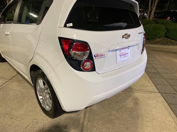 2016 Chevy Chevrolet Sonic LT hatchback Summit White - cars & trucks... for sale in Raleigh, NC – photo 8