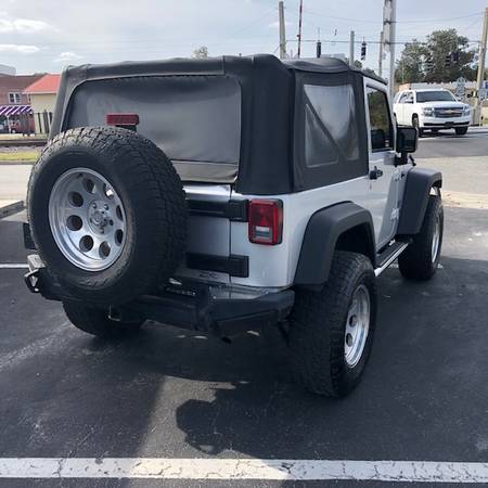2007 JEEP WRANGLER X, AUTO, LIFT, 4X4, CUSTOM WHEELS AND BUMPERS,... for sale in Bushnell, FL – photo 6