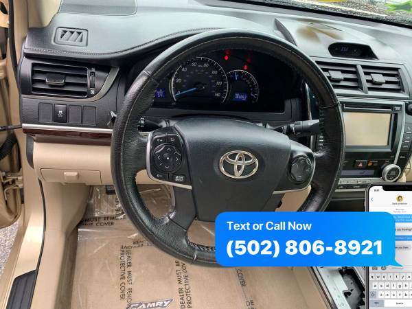 2012 Toyota Camry XLE 4dr Sedan EaSy ApPrOvAl Credit Specialist -... for sale in Louisville, KY – photo 16