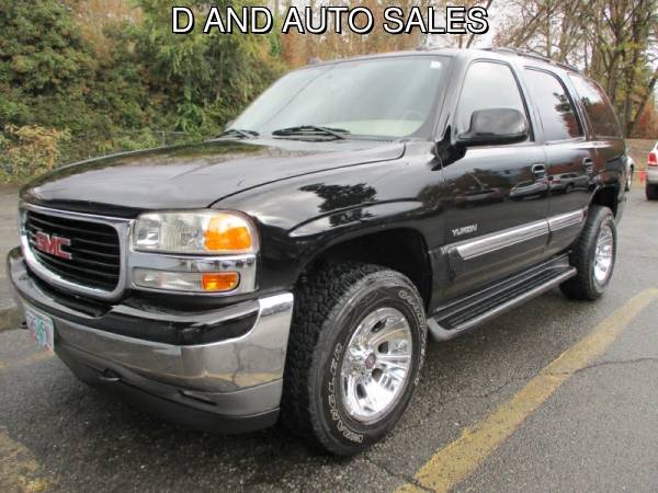 2005 GMC Yukon 4dr 1500 4WD SLT D AND D AUTO - cars & trucks - by... for sale in Grants Pass, OR – photo 2