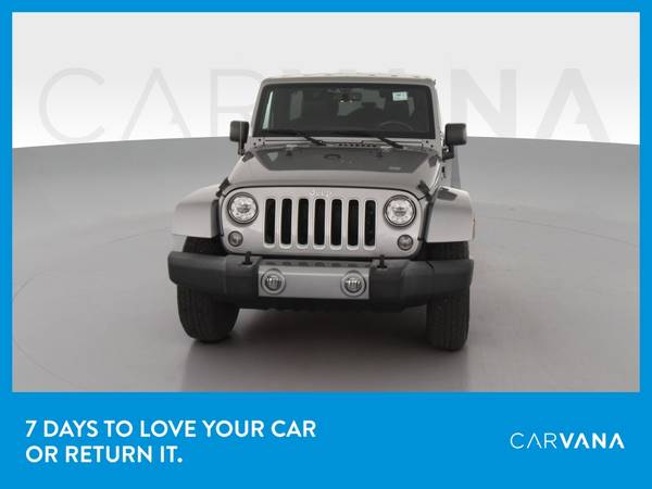 2017 Jeep Wrangler Unlimited Sahara Sport Utility 4D suv Silver for sale in binghamton, NY – photo 13