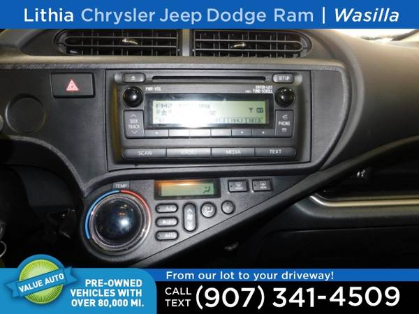 2014 Toyota Prius c 5dr HB Two - cars & trucks - by dealer - vehicle... for sale in Wasilla, AK – photo 19