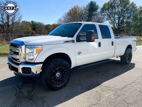 Ford F250 4x4 Diesel Truck Crew Cab Powerstroke Pickup Trucks Long... for sale in Hickory, NC – photo 6