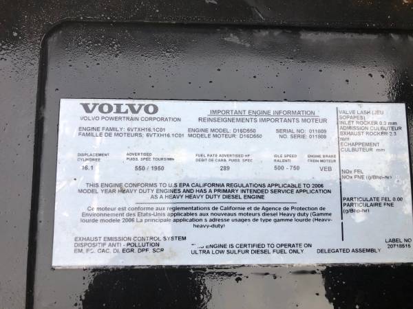 2007 Volvo 780 with new motor D16 - cars & trucks - by owner -... for sale in Seattle, WA – photo 8