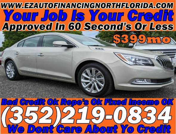 2015 BUICK LACROSSE 4DR SDN PREMIUM I FWD BAD CREDIT NO CREDIT... for sale in Gainesville, FL