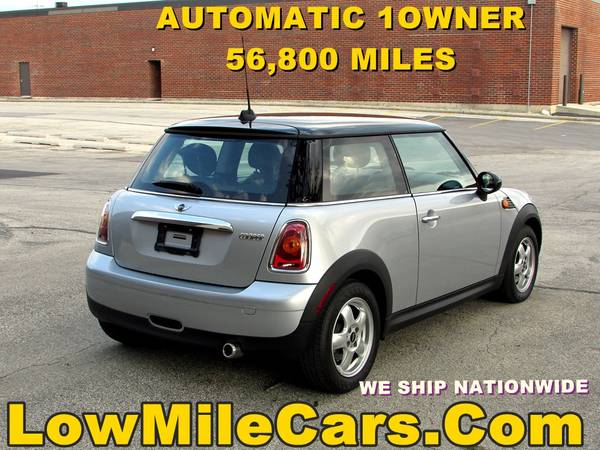 low miles 2007 Mini Cooper automatic 56k - - by dealer for sale in Willowbrook, IL – photo 6
