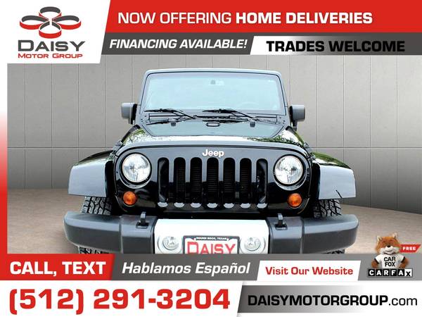 2013 Jeep Wrangler 2dr 2 dr 2-dr Sahara for only 527/mo! - cars & for sale in Round Rock, TX – photo 3