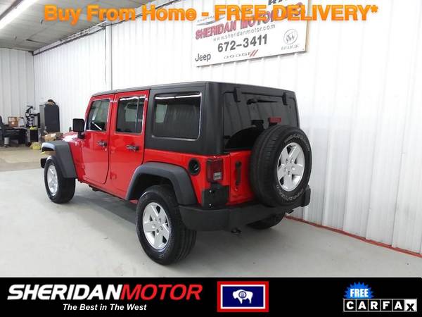 2018 Jeep Wrangler Unlimited Sport WE DELIVER TO MT NO SALES TAX for sale in Sheridan, MT – photo 4