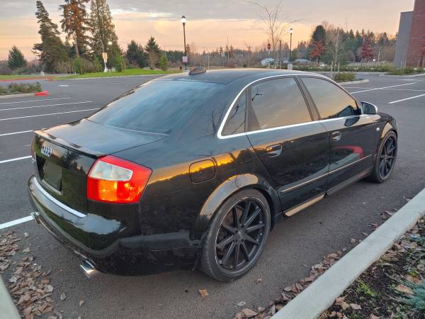 2004 Audi S4 Quattro, V8 340hp 6 Speed, 125k Miles Clean Title -... for sale in Ridgefield, OR – photo 3
