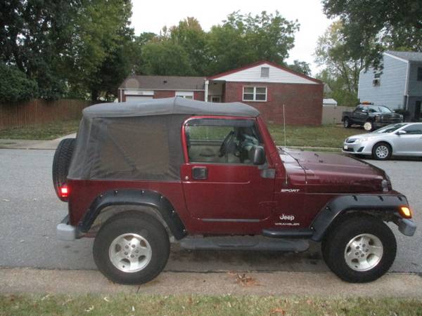 2003 Jeep Wrangler Sport for sale in Hampton, VA – photo 4
