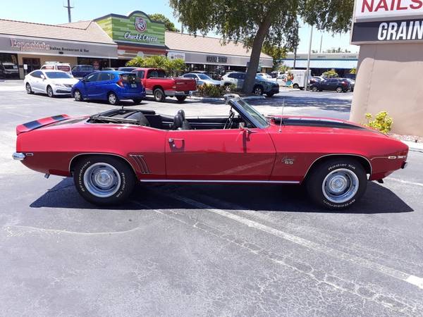**1969 CHEVY CAMARO CONVERTIBLE** - cars & trucks - by owner -... for sale in SAINT PETERSBURG, FL – photo 13